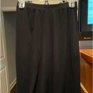 Linea by Louis Dell’Olia Black Skirt Sz 2x